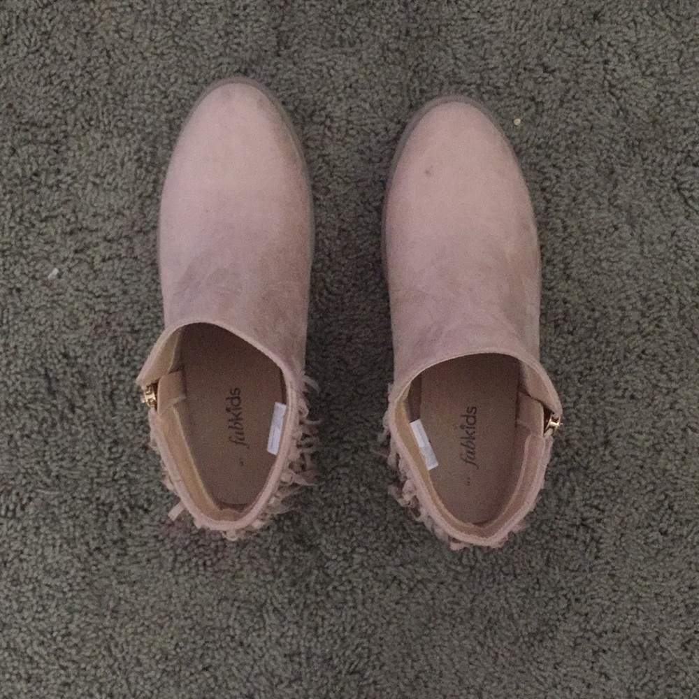 Tassel booties